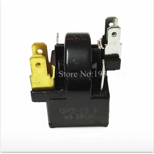 1pcs NEW refrigerator starter 6 plug Compressor starter QP2-15K