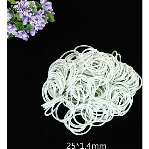25*1.4mm High Quality Office Rubber Ring Rubber Bands Strong Elastic Hair Band Loop Stationery Holder School Office Supplies
