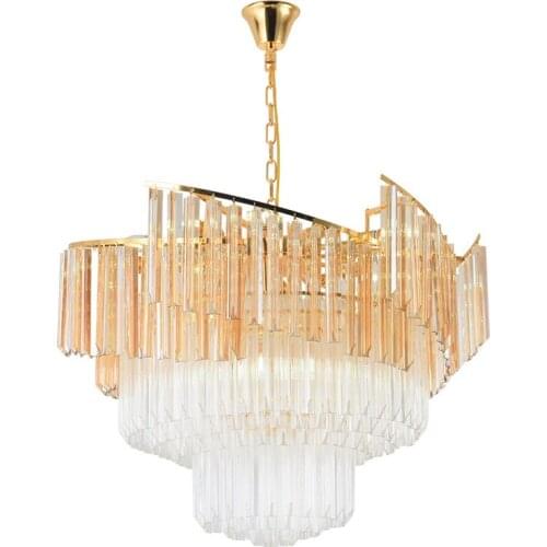 2018 Lighting French Empire Gold Large Crystal Chandelier Lustre Chrome Chandeliers Lighting Modern Chandeliers Hotal Lighting