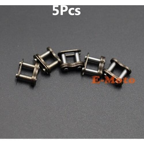 5 x 25H Chain Master Link 2-Stroke Scooter Moped Mini Pocket Bike ATV 33cc 43cc 47cc 49cc NEW