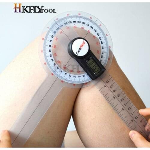 300mm digital angle ruler goniometer medical protractor electronic plastic body measure gauge angle meter inclinometer