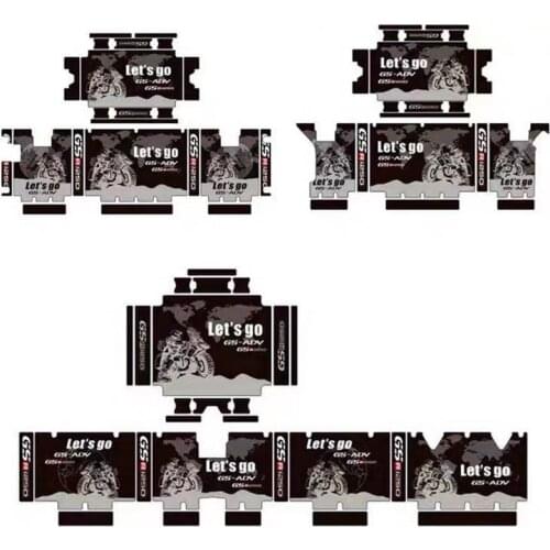 For BMW Waterfowl R1200GS R1250GS F750GS F800GS ADV Original Three Box Stickers Motorcycle Accessories Decals Waterproof
