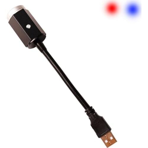 Two-color Car Roof USB Starry Sky LED Light Auto Interior Projector Night Lamp Wholesale