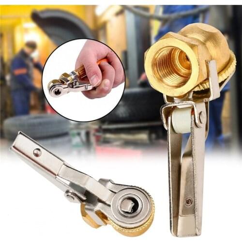 Tire Repair Tools 1pc Ball Foot Car Chunk 1/4 "NPT Clip-On Ball Foot Car Air Chuck Tire Tire Inflator Assembly Kit