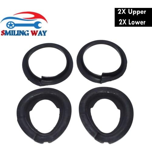 Front Upper & Lower Suspension Spring Pad Insulator For BMW E46 E39 E60 E61 E63 E64 3 5 6 SERIES OE# 31331091867 & 31331096664