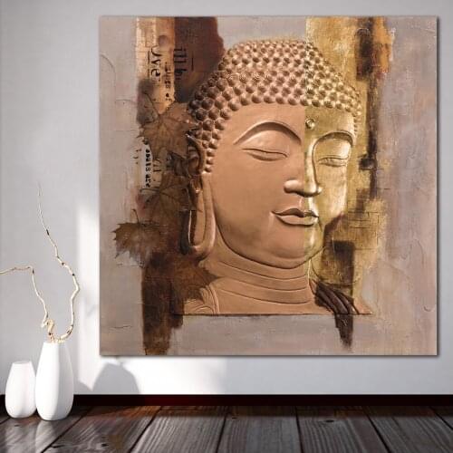Large size Printing Oil Painting Abstract art 0 4 Buddhism wall art canvas prints pictures for living room and bedroom No Frame