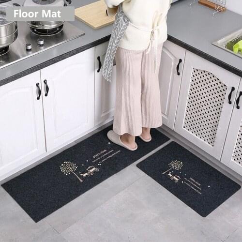 Kitchen Accessories Door Mat Tapete Doormats Carpet Thin Non-Slip Kitchen Bathroom Carpet Room Pad Floor Mat Home Floor Mats