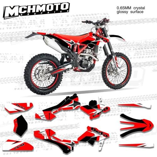 MCHMFG Motorcycle Team Graphic Decal & Sticker Kit For BETA RR 18-19 2018 2019 Sticker