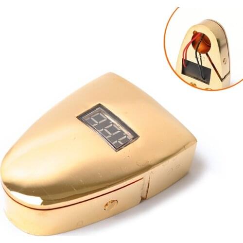 New Arrival Gold Plated Car Battery Terminal Positive Nagative F 0/1 2 4 8 AWG Tool LED digital display Car battery terminal