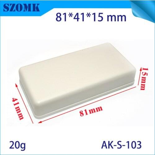 One piece hot selling abs plastic enclosure for electronics plastic box GPS tracker instrument housing plastic casing