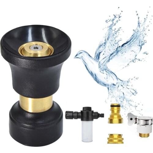 Portable High-pressure Water Gun Car Washer Water Garden Watering Hose Nozzle Sprinkler Foam Water Gun Sprinkler Cleaning Tool