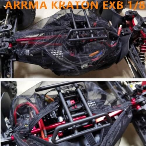 Remote Control Car ARRMA KRATON EXB 1/8 Dust Cover High-Density Breathable Mesh Cover To Prevent Sand, Stone And Water Splash