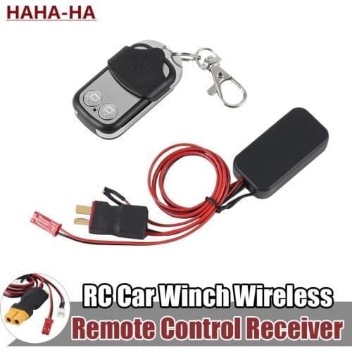 RC Car Winch Control Wireless Remote Controller Receiver for 1/10 RC Crawler Axial SCX10 Traxxas TRX4 RC4WD D90 TF2 Tamiya CC01