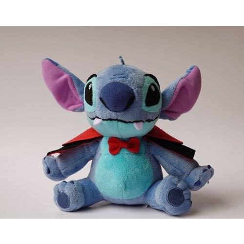 Rare Version 15cm Stitch The Vampire Stuffed Plush Doll Toys Cartoon Anime Fluffy Lilo & Stitch Plush Toys Gifts for Kids Gilrs