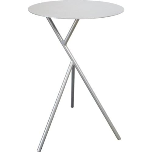 Modern minimalist golden small coffee table Living room sofa side a few wrought iron personality mini round table factory direct