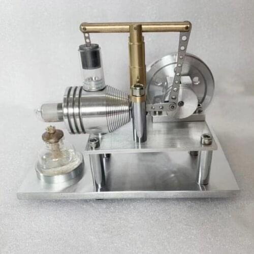 Stirling Engine Model Power Physics Science Experiment Toy with Bulb