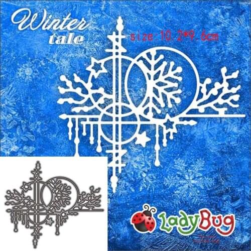 Grass ring star ornament Metal Cutting Dies for DIY Craft Making Paper Greeting Cards Shadow Background Scrapbooking 2021 New