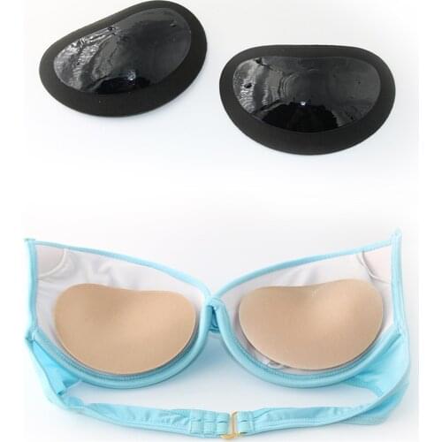 Invisible Heart Padding Magic Bra Insert Pads Push Up Silicone Self Adhesive Breast Enhancer Women Intimates Breast Lift Nipple