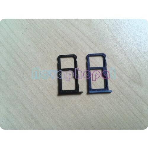 Novaphopat For Huawei P20 Lite SIM Card Tray Holder Micro SD Slot Socket Adapter Replacement ; 10pcs/lot