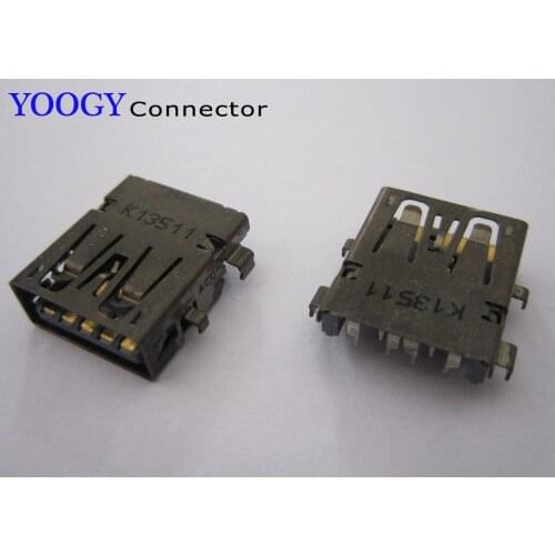 10pcs usb3.0 socket fit for MSI MS-1792 and DELL Latitude E5450 series laptop motherboard USB 3.0 female connector