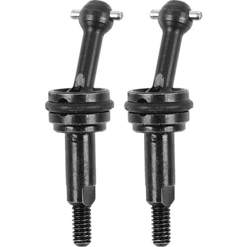 2Pcs Metal Universal Drive Joint for WLtoys 1/28 RC Car K969 K989 K999 P929 4WD Short Course Drift Off Road Rally Upgrade Parts