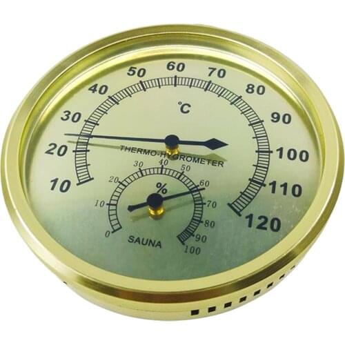 Thermometer Hygrometer Sauna Room Thermometer Instrument Humidity Meter Accessories 2 In 1