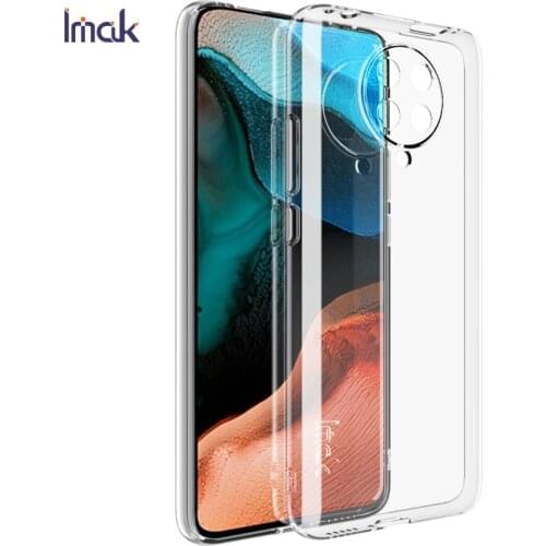IMAK for Xiaomi Redmi K30 Pro Case Poco F2 Pro Cover 1.3MM UX-5 Shockproof Soft TPU Back Cover Phone Cases