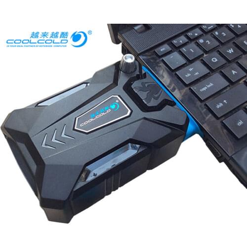 COOLCOLD Portable Laptop USB Cooling Fan Air Cooler Speed Adjustable Ice Troll 3 High Performance Notebook Fan Cooler