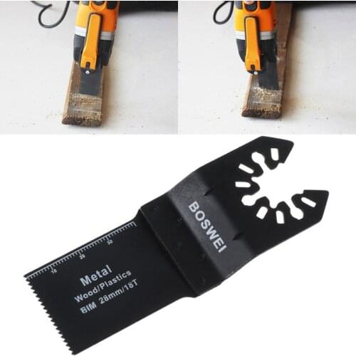 E7CD 1 Pcs 28mm Oscillating Tools Saw Blade for Fein Multimaster Renovator Power Tools Metal Wood Cutting Woodworking Multitool
