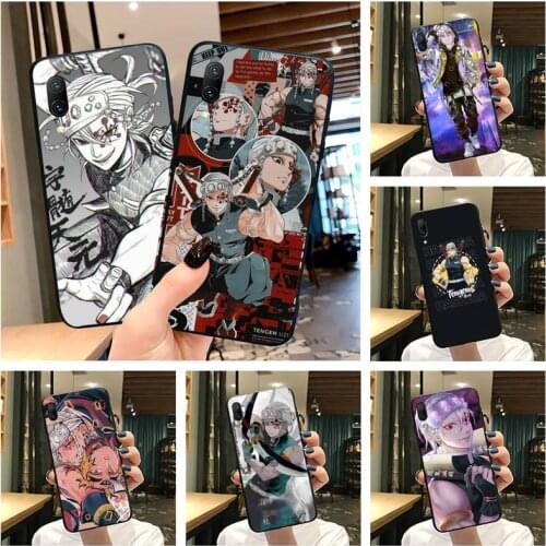 HUAGETOP Tengen Uzui Kimetsu no Yaiba Demon Slayer Soft Phone Cover For Vivo Y91c Y17 Y51 Y67 Y55 Y7s Y81S Y19 V17 vivos5