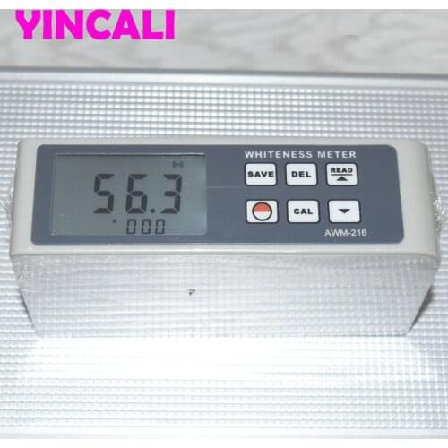 Whiteness Meter AWM-216 Precision Whiteness Tester used to measure the whiteness value of object or powder with flat surface