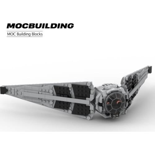 Building Blocks TIE Predator Space Military Series Wars Tie Space Fighter-Interceptor Assembly Toys For Children Kids Xmas Gifts