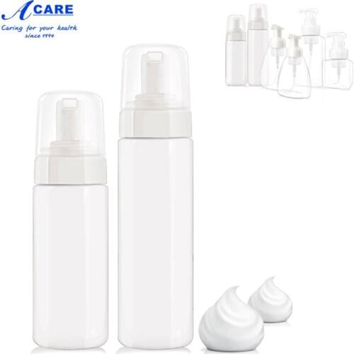 Refillable Bottles Plastic Pressed Pump Travel Portable Face Cream Lotion Cosmetic Container Empty Makeup Container Small Bottle