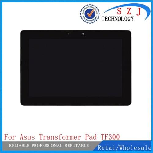New 10.1 inch For Asus Transformer Pad TF300 TF300T 5158N LCD Display with Touch Panel Screen Digitizer Assembly with Frame