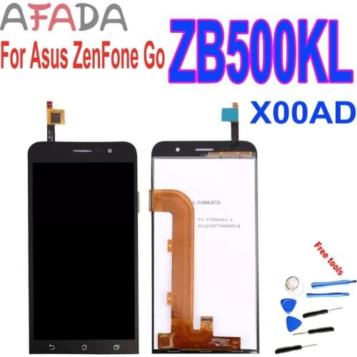 Original 5.0" LCD For Asus Zenfone Go ZB500KL X00AD LCD Display Touch Screen Digitizer With Frame Replacement Parts Dropshipping