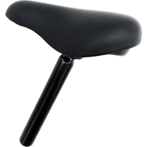 BMX Bike Seat Cushion SR Bicycle Cushion Kids' Bike Seat 26mm Seat Tube Leather Fabric Sponge Filled Steel Seatpost Plastic Case