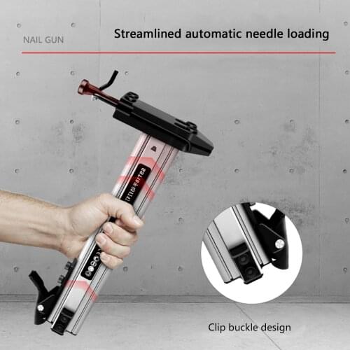 Nail Driver ST18 Slot Nailing Remover Tool Air Powered Nailer Machine Tungsten Steel Tools Stapler