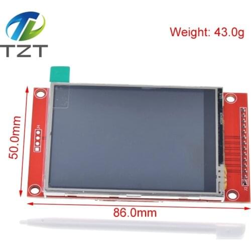 TZT 240x320 2.8" SPI TFT LCD Touch Panel Serial Port Module with PCB ILI9341 5V/3.3V