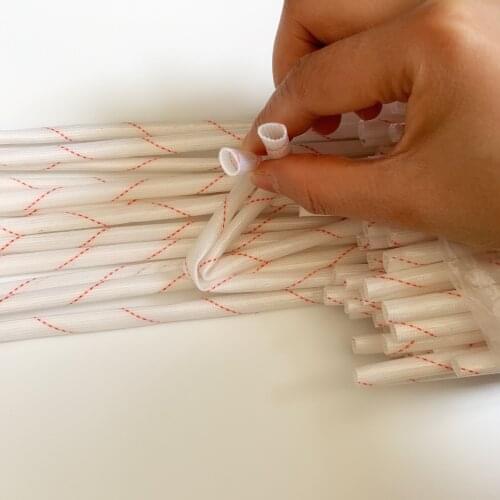 10pcs 90cm long 1-8mm insulating bushing high temperature resistant glass fiber bushing flame retardant yellow wax pipe