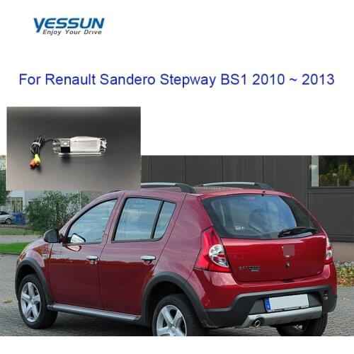 Yessun rear view camera For Renault Sandero Stepway BS1 2010~2013 CCD night view reverse camera/license plate camera