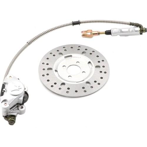 Rear Disc Brake Caliper System Pad Rear Hydraulic Brake Caliper Pump For 150cc 200cc 250cc ATV Quad