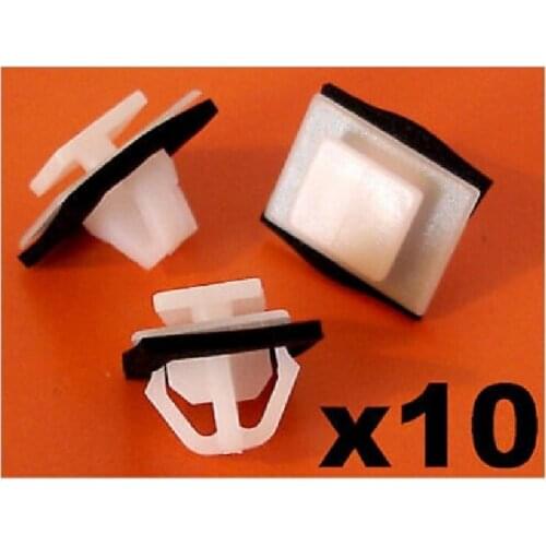 10x For Honda Side Moulding Skirts Trim Clips- CRV Civic