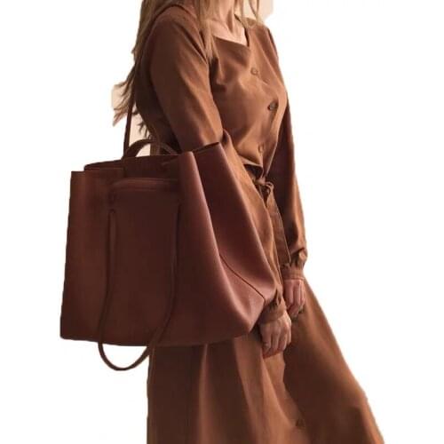 2020 Fashion PU Leather Woman Shoulder Bags Brand Handbags Women Bucket Bags Designer High Quality Women Messenger Bag