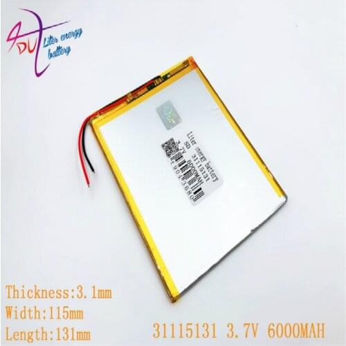 31115131 3.7V 30115130 battery dual core,gemei G6T,VI40 dual core,A11 Quad-Core,tablet pc battery 6000MAH SGR241