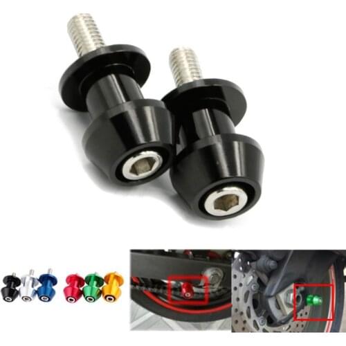 8mm CNC Swingarm Swing Arm Spools Sliders Blots For Suzuki GSX-R GSXR 600 750 1000 K1 K2 K3 K4 K5 K6 K7 K8 K9 K10 K11 GSXR1300