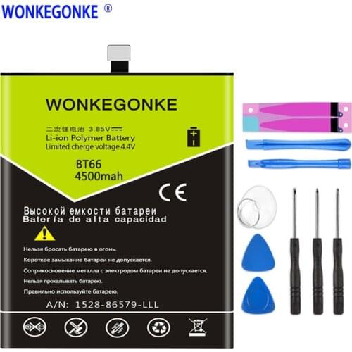 WONKEGONKE PRO6 Plus battery for Meizu m686g battery M686Q mobile phone BT66 Mobile Phone Batteries