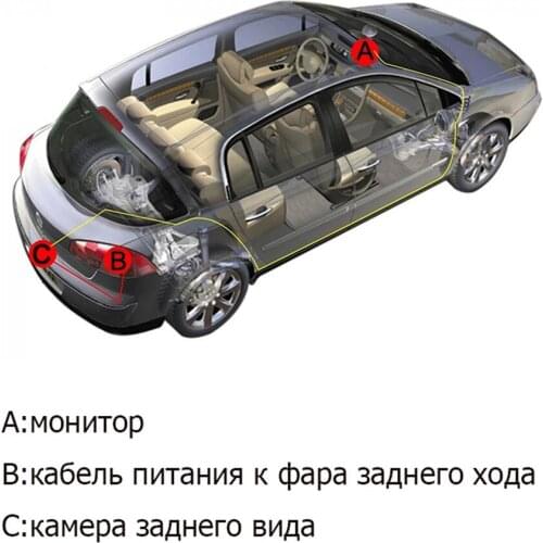 Wireless 2.4Ghz RCA Video Transmitter &Receiver Kit For Car Reversing Camera