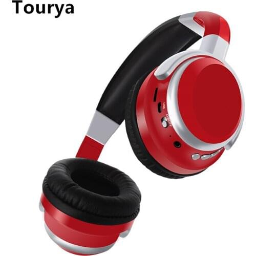 Tourya B9 Bluetooth Headphones Wireless Headphone With HD Mic Deep Bass Headset Earphones For Pc Mobile phone Xiaomi Huawei MP3
