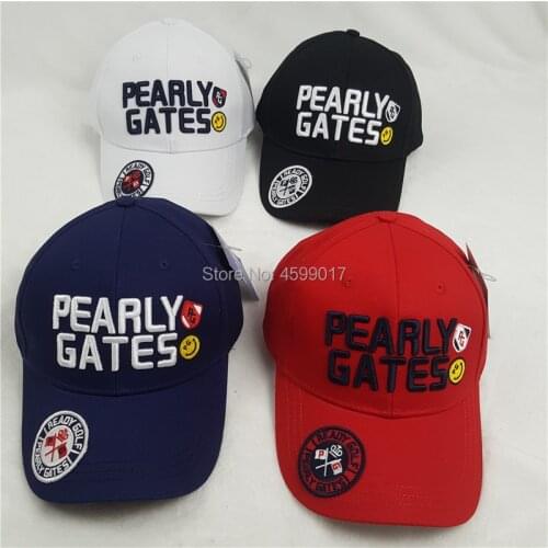 Golf hat golf cap PEARLY GATES Baseball cap Outdoor hat new sunscreen shade sport golf hat Free shipping