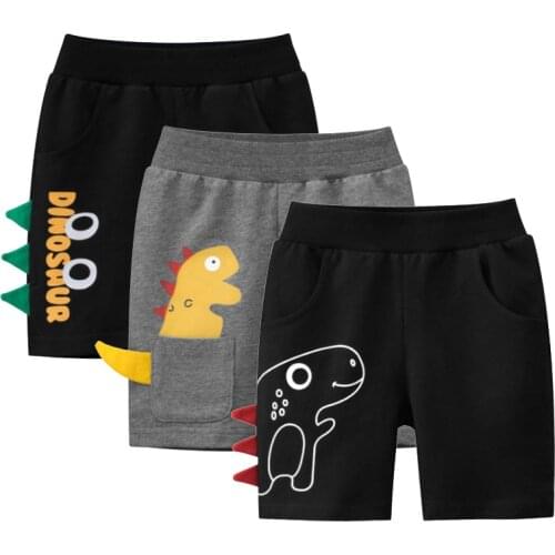 Boys Girls Summer Beach Shorts Cotton sport Camouflage dinosaur Children Short Sweat pants Casual Trousers For 4 6 8 9 10 Years